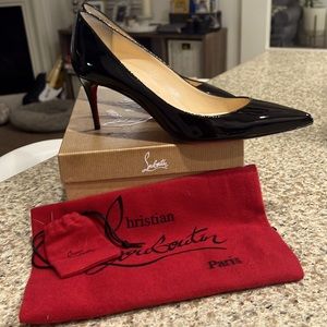 Christian louboutin Kate patent heels